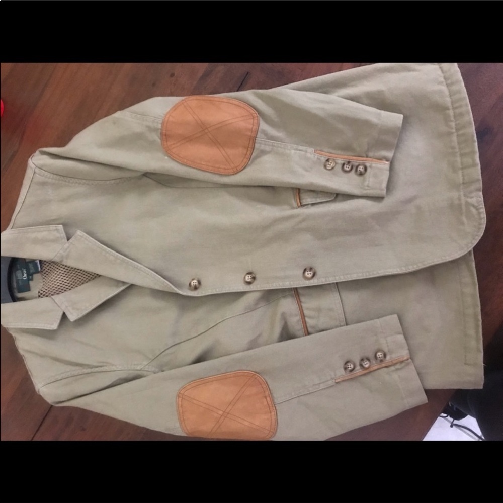 Orvis tan jacket